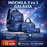 Mochila + Lonchera + Cartuchera - Img 55996330
