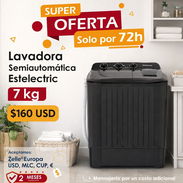 Lavadora semiautomática de 7 kg - Img 55716898