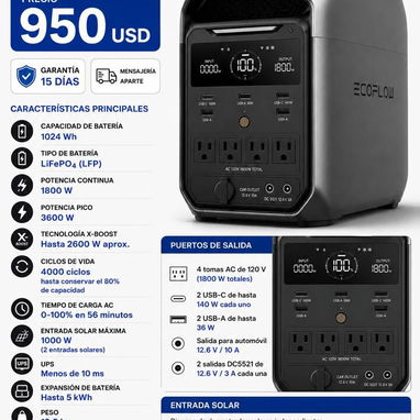 Ecoflow Delta 3 Classic y Plus - Img 124884886