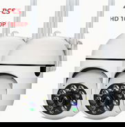 2 Cámaras de Seguridad Inalámbricas, 1080P HD, Audio Bidireccional,Rotación Horizontal de 360° y Función Zoom Inclinable - Img 50597149