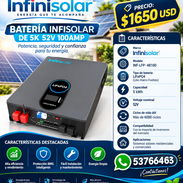 🌞BATERÍA INFINISOLAR DE 5K 52v 100amp🌞 - Img 57322712