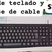 Kit de teclado y mouse de cable en venta - Img 54563676