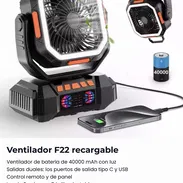 Ventilador portátil recargable - Img 52671777