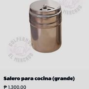 Vendo salero grande de metal para cocina. - Img 56524065