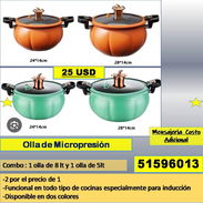 Combo Olla de Micropresión 25 USD...51596013.....Mensajeria Costo Adicional (Star-1003) - Img 57865278