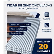 Tejas de zinc. Damos factura - Img 57756503