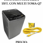LAVADORA AUTOMÁTICA 11KG ROYAL + EXTENSIÓN ELÉCTRICA 15FT. CON MULTI TOMA-Q7, ENTREGA DE FACTURA PARA SU GARANTÍA - Img 56560734