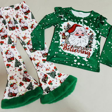 Ropa para niña (ropa malva, pijama verde y ropa niña - Img 111545149