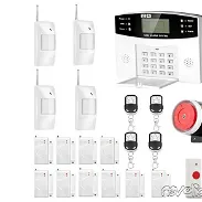 Alarma Inalámbrica GSM 14 Sensores(4 Movimiento + 10 Puerta/Ventana + Botón Pánico) + Llaveros - Img 45671468