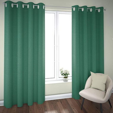 Cortinas tapa sol 2 paños 19 usd - 4/10