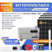 Kit fotovoltáico de 5KW - Img 55402549