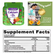 Suplemento dietético Vitamina D3+calcio - Img 44835030