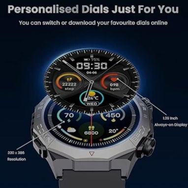 40 USD SMARTWATCH S10 BISSEL ACERO INOXIDABLE ESTILO MILITAR SUPER BUENO DE BUENA AUTÓNOMIA A PRUEBA DE AGUA,  DURACIÓN - Img 122672706
