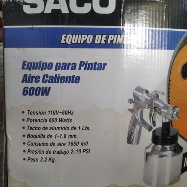 Pistola de pintar con turbina de poco uso - Img 123680916