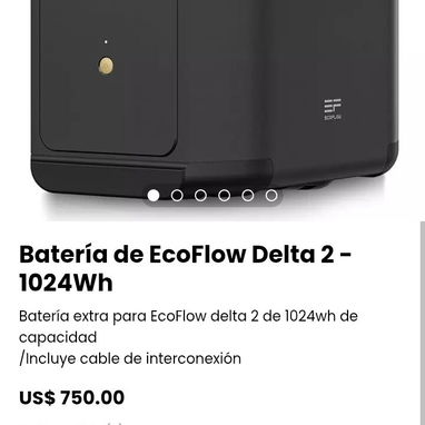 Batería de EcoFlow Delta 2 - 1024Wh - Img 105535140