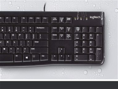 Combo Mouse y Teclado Logitech MK120   Logitech MK120 - Combo de escritorio y teclado USB con cable 53828661 - Img main-image
