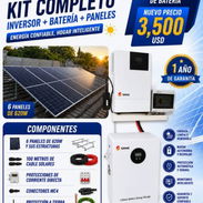 Kit de completo de panel solar Habana - Img 55653178