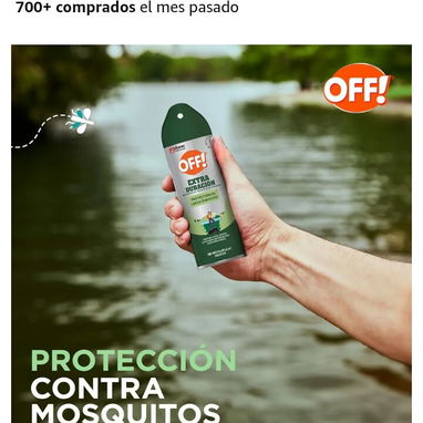 Repelente spray OFF extra duración importado - Img 118950015