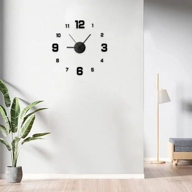 Reloj de pared creativo sin marco DIY - Img 121574885