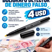 Plumones detectores de billetes falsos - Img 49381055