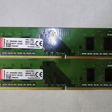 🥇RAM DDR4 8GB[4×2] a 2400MHZ Kingston  💰 Precio especial:20usd ☎️63198555(WhatsApp/Llamadas).  🥇RAM DDR4 8GB[4×2] a 2 - 3/3