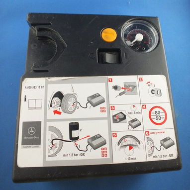 Compresor Portátil de neumáticos Mercedes Benz Original modelo DK-8660. 12v, 15A, 180W, 85 psi Nuevo al pv 53152736 - Img 119758692