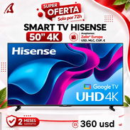 Smart tv Hisense de 50 pulgadas 4k UHD, cubaganga 💯 - Img 57946814