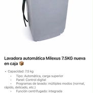 Lavadora Automática 7.5 kg - Img 58308060
