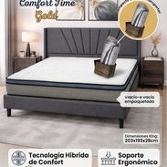 Colchón empacado al vacío y cama king - Img 54851485