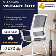 Silla Visitante Élite Color Blanca* - Img 56569361