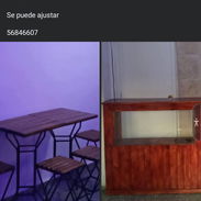 Mesas y sillas y además mostrador. Ajute si se lleva Todo para comenzar la cafetería - Img 56648424