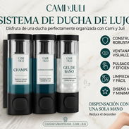 Dispensador de champú, acondicionador y gel de baño - Img 55640593