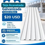 Tejas Galvanizadas Acanaladas - Img 58076503