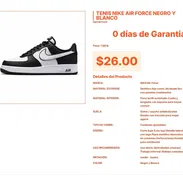 Zapatillas Nike Air Force Blancas de 1.68 Libras Estilo Pro $26.00 VPT#-0317 - Img 55667266