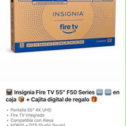 *TELEVISOR SMART TV Insignia 55” 4K con CAJITA DIGITAL DE REGALO* 🎁   440 USD -AV - Img 57337159