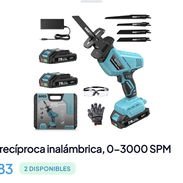 Sierra recíproca inalámbrica, 0-3000 SPM - Img 56871736