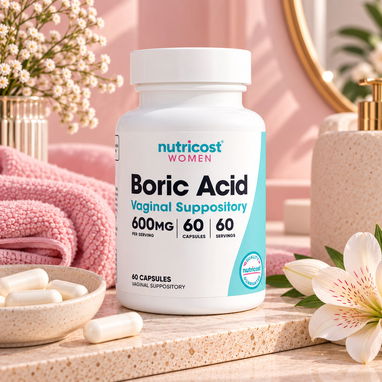 Óvulos vaginales Ácido bórico vaginosis bacteriana candidiasis vaginal recurrentes ph balanceado neutro - 2/4