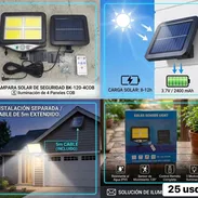 Lámparas de sensor de movimiento carga solar - Img 55242238