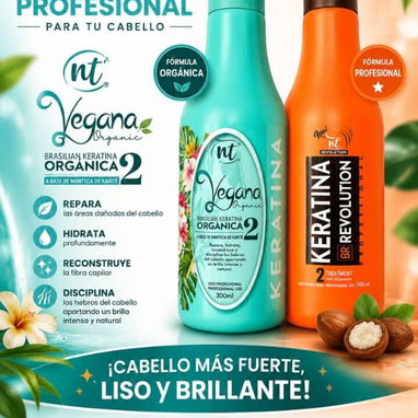Keratina, Botox , mascarilla matizadora, shampoo y acondicionador - 2/9