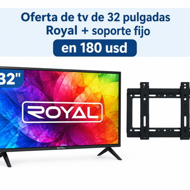 Televisores  de 32" , 43 " - 6/6