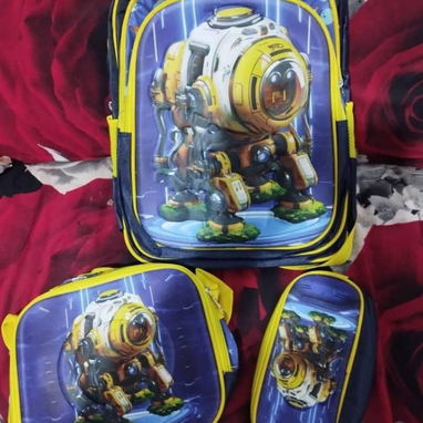 Mochila escolar 3 en 1 (para niñas y niños) - 5/6