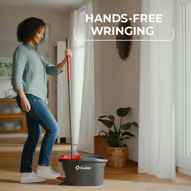 🧼 O‑Cedar EasyWring – Sistema Trapeador Giratorio con Cubeta Nuevo – 120 USD - 5/5