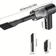 Aspiradora de mano recargable para muebles y pelo de mascotas  (En color negro y verde) Precio 20 usd - Img 56817018