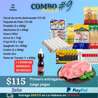 Combos de comida en la Habana - 10/10
