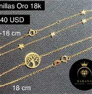Piercings - Areticos - Manillitas - Cadenitas -Oro 18k - cifrado - Img 45759255