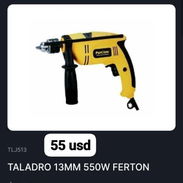 Taladro percutor de 550w Ferton de 13mm - Img 58138287