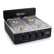 Cocina de gas Royal REG404BK de 4 hornillas US$105.00 - Img 58278053
