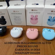 AUDÍFONOS INALÁMBRICOS AUT119, ENTREGA DE FACTURA Y PROPIEDAD. VARIEDAD DE AUDIFONOS, CELULARES, ACCESORIOS, ETC - Img 53430614