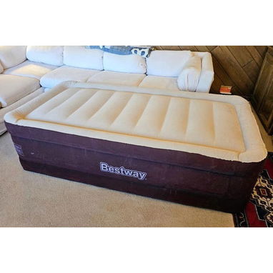 Colchón de Aire Queen Bestway Color Marrón 20" con Bomba AC Integrada Precio $150 USD Transporte Incluido - 6/9