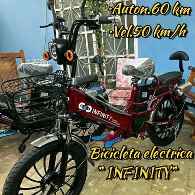 Bicicleta eléctrica, bicimotos motorinas, triciclo - Img 122966468